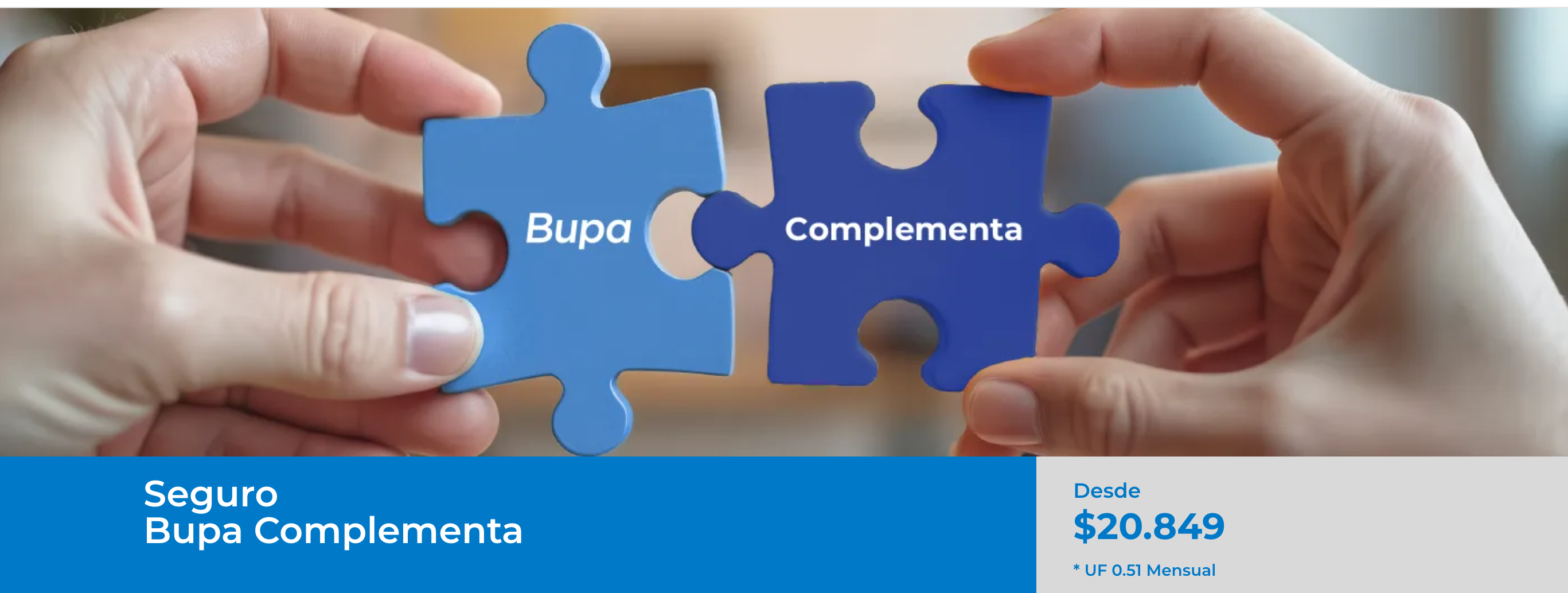 Seguro Bupa Complementa